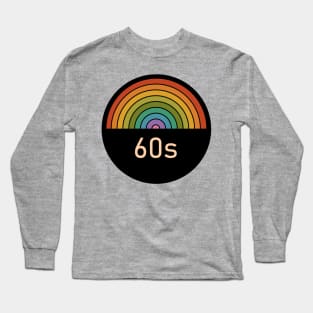 Retro rainbow 60s Long Sleeve T-Shirt